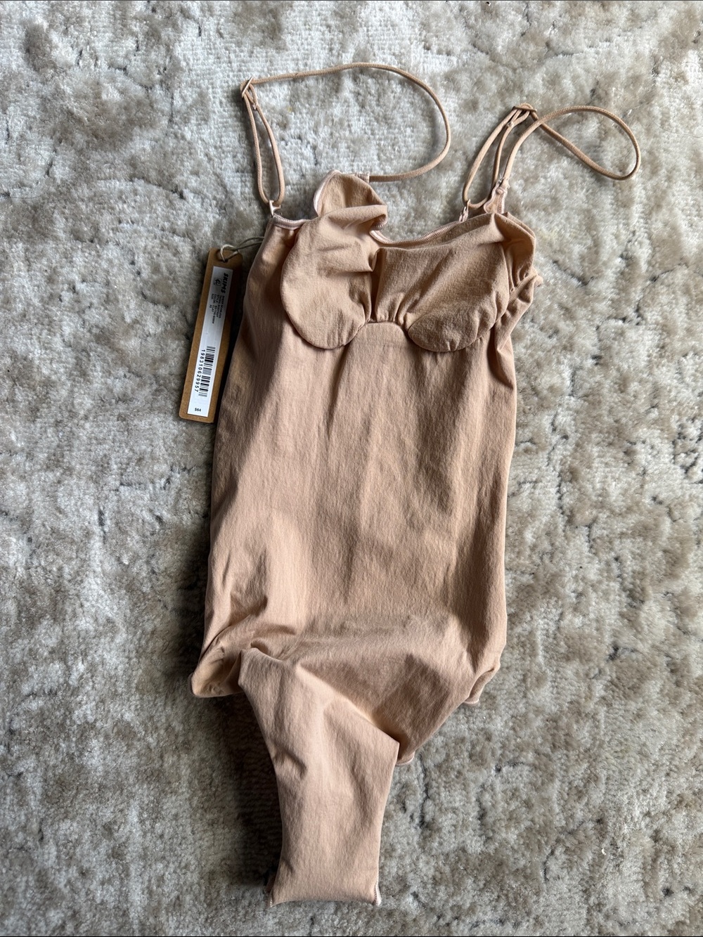 SKIMS Nude Sheer Seamless Thong  Bodysuit